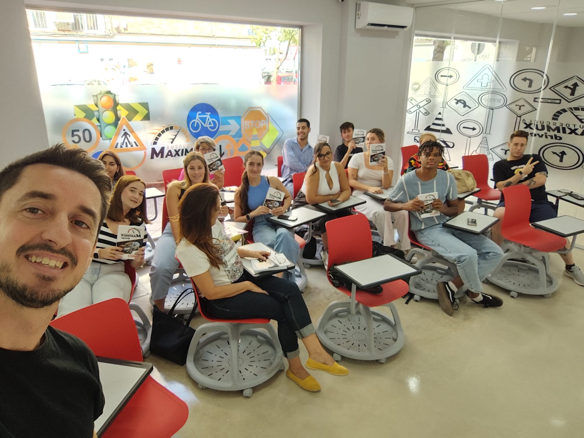 Aula teórica Maximux Driver Murcia