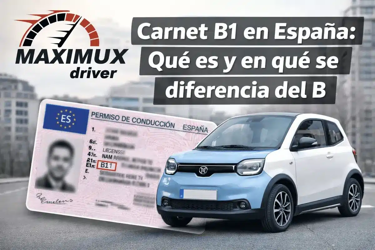 Carnet B1 España — Maximux Driver