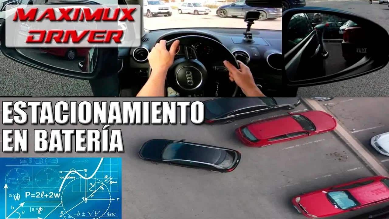 Estacionamiento en batería examen práctico conducir — Maximux Driver
