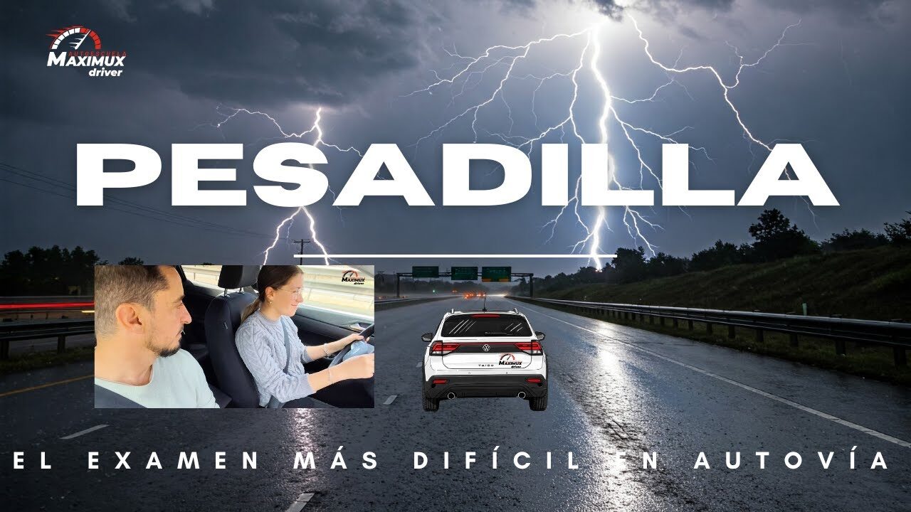 El examen más difícil — autovía desde Academia — Maximux Driver